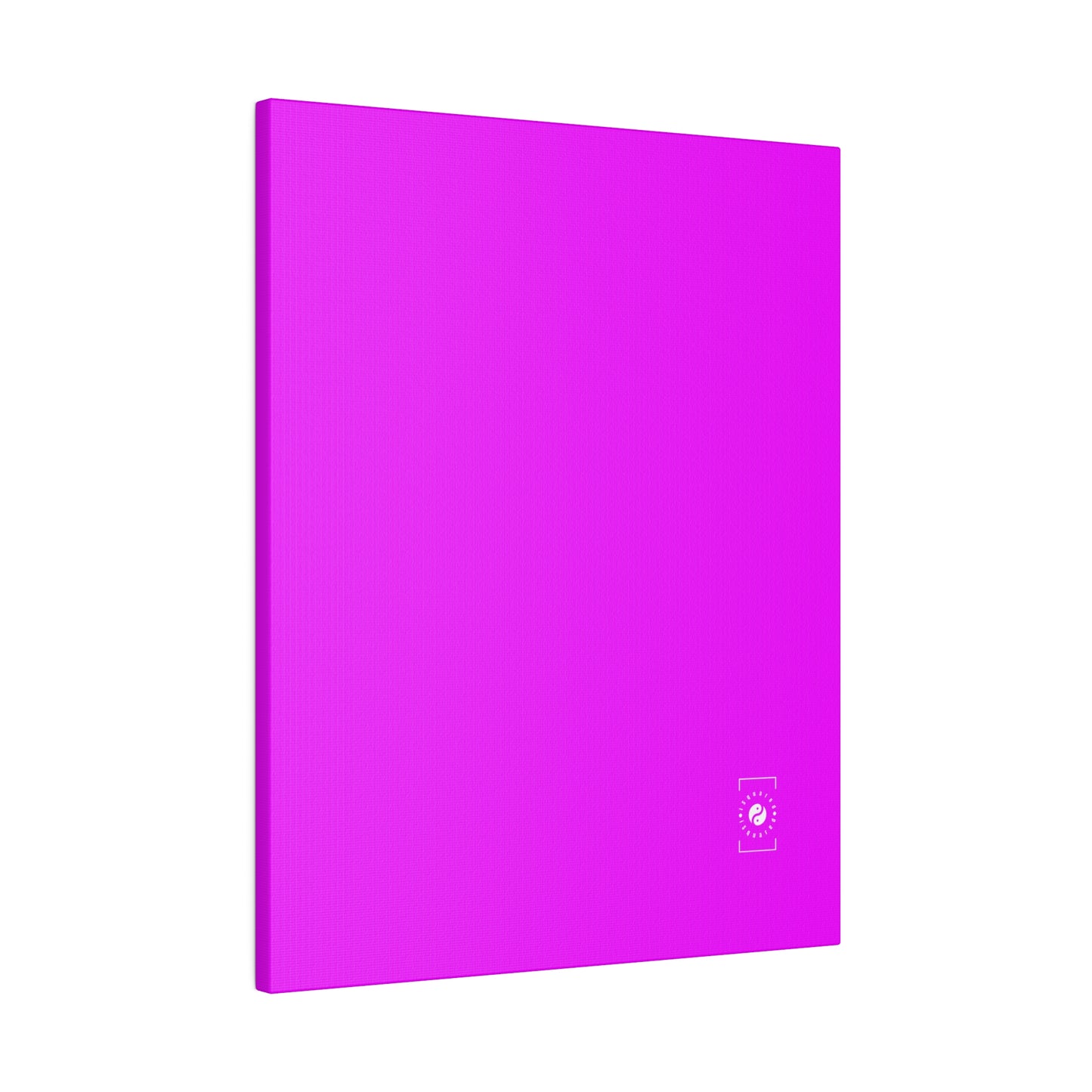 #f000ff Neon Purple - Art Print Canvas