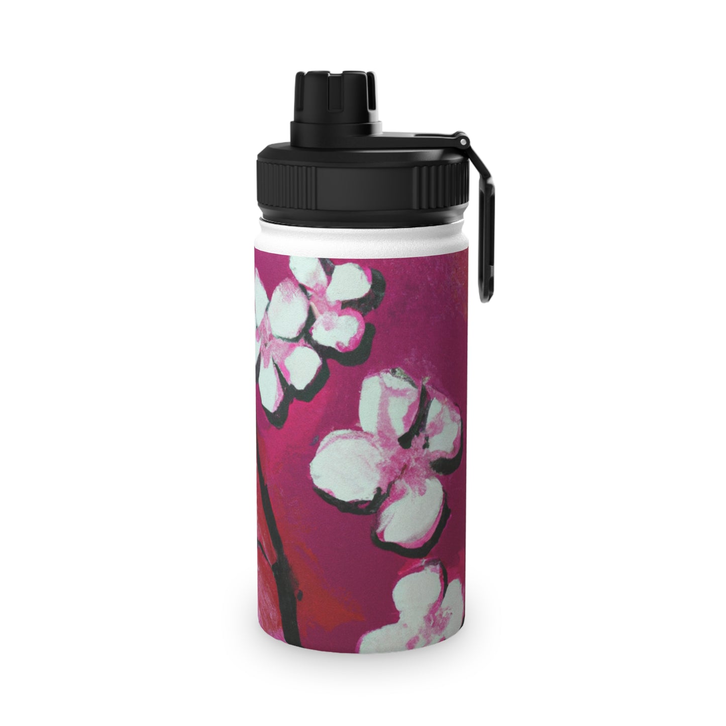 Ephemeral Blossom - Sports Water Bottle