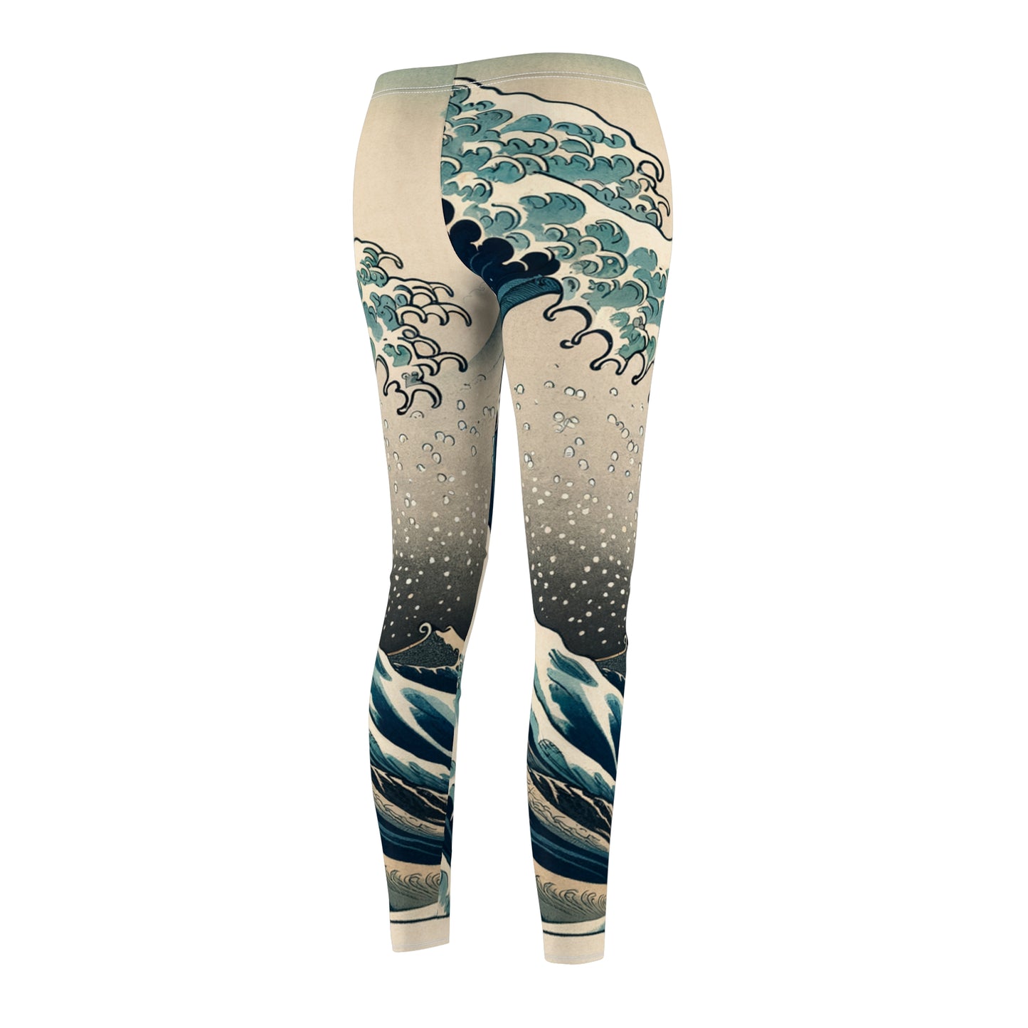 "Indigo Surge Eternity" - Casual Leggings