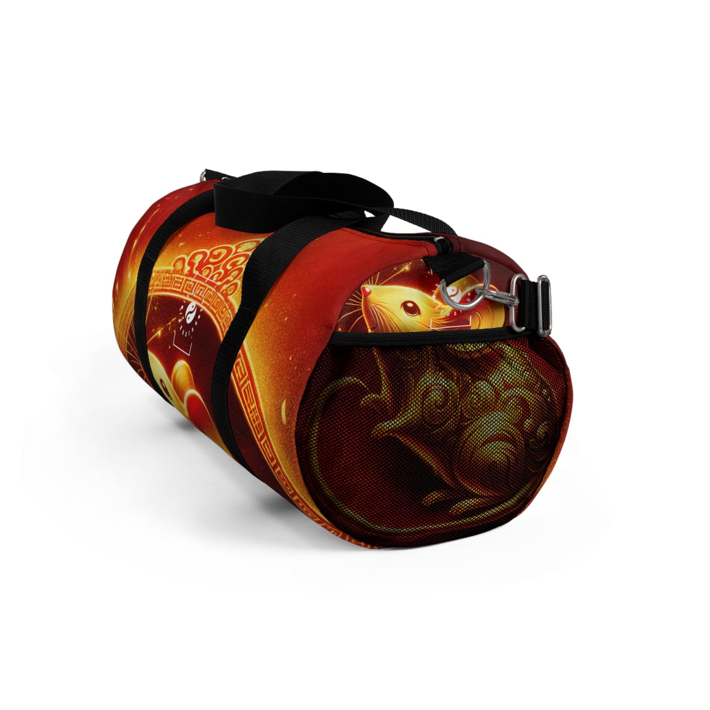 "Golden Emissary: A Lunar New Year's Tribute" - Duffle Bag