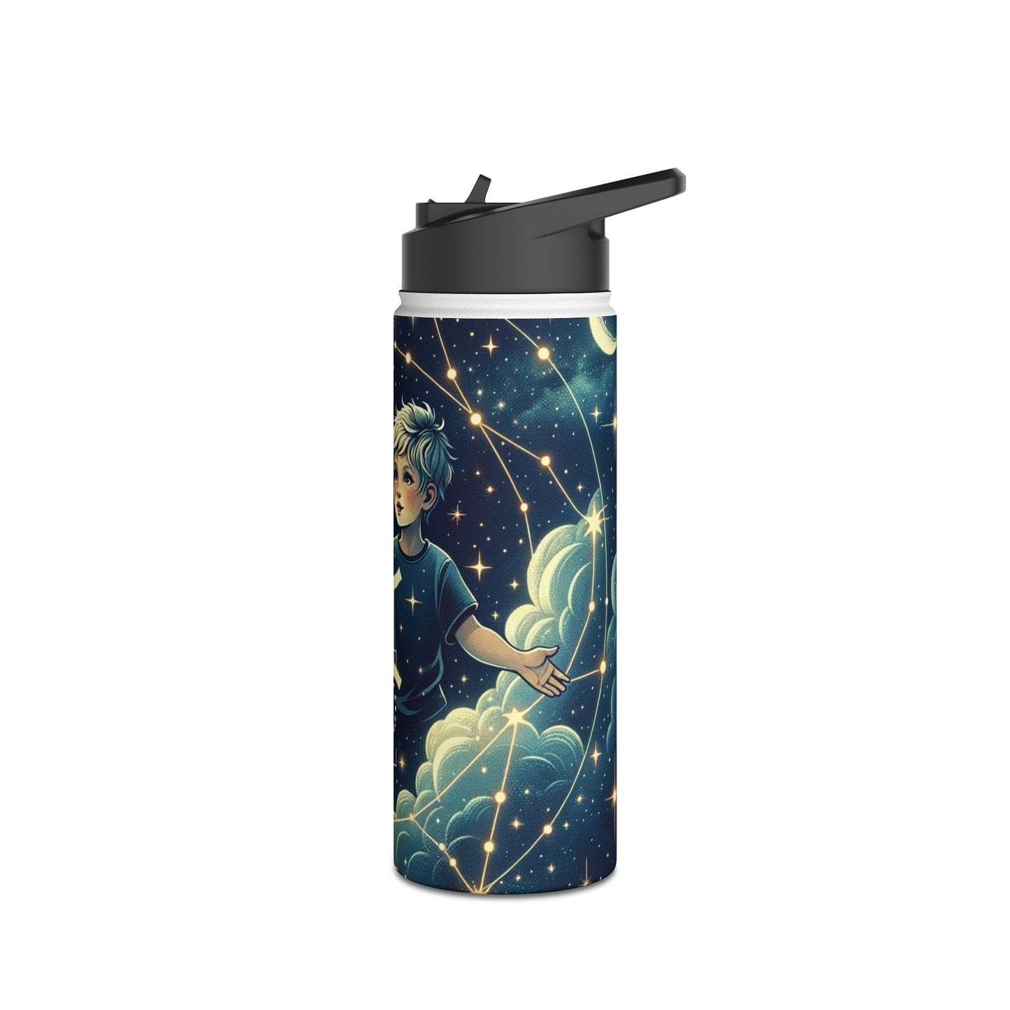 "Celestial Twinfinity" - Water Bottle