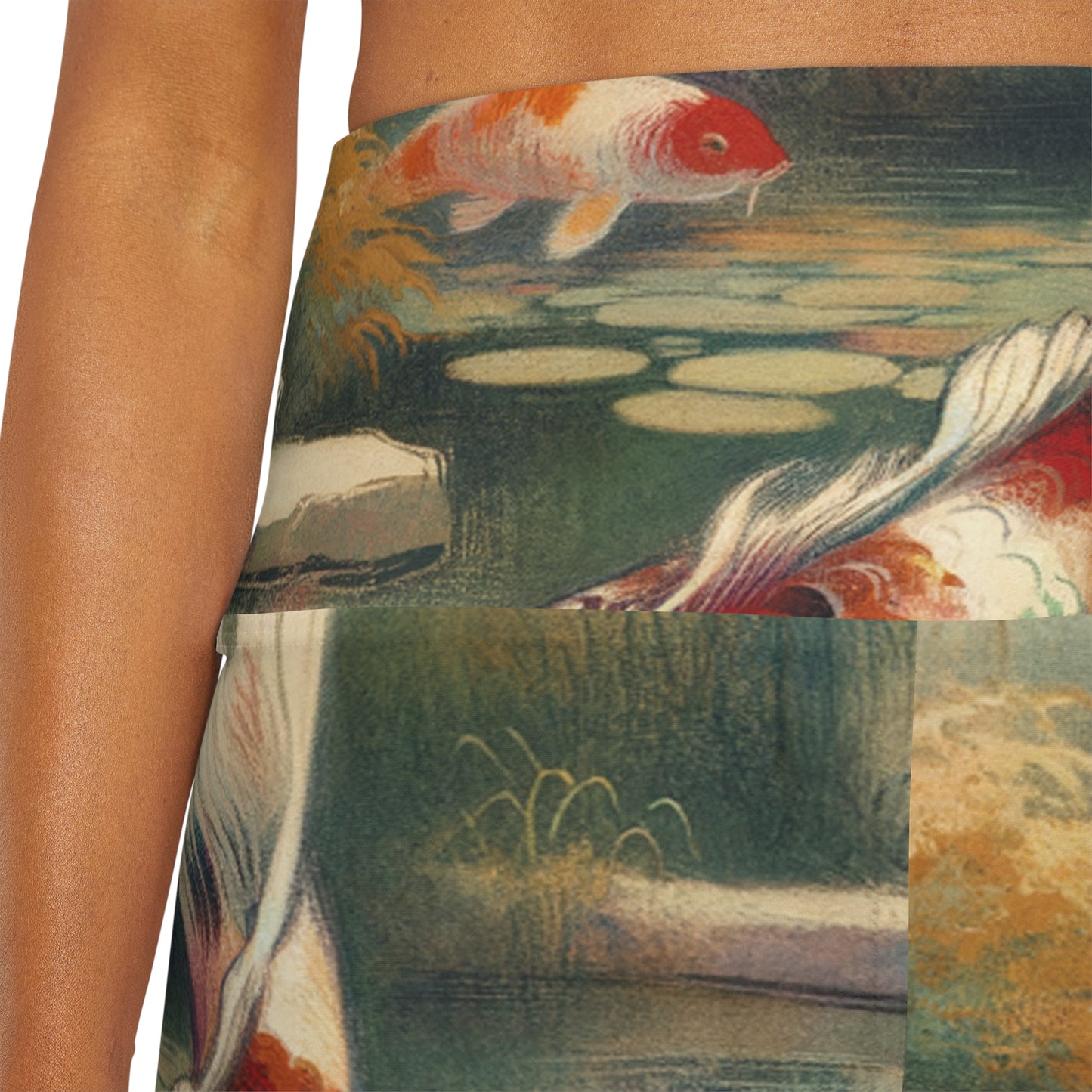 Koi Lily Pond - shorts