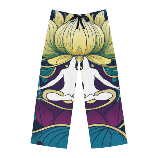 "Lotus Serenity Dance" - men's Lounge Pants