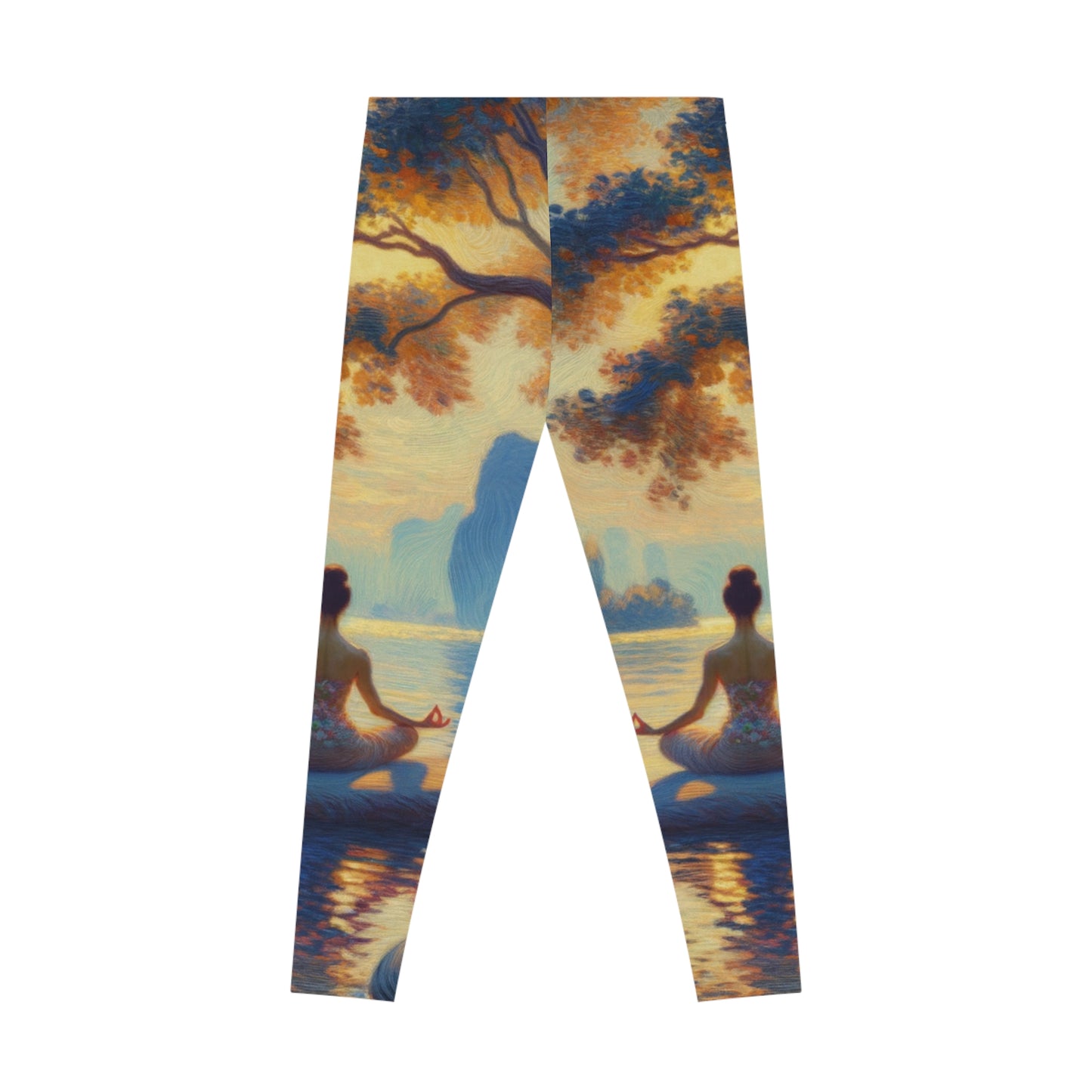 "Zen Blossom Alignment" - Unisex Tights