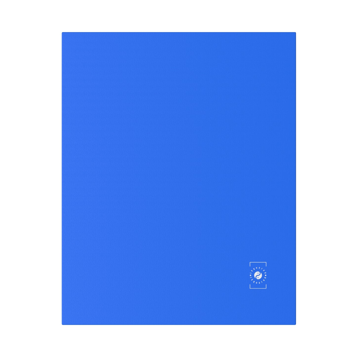 #2C75FF Electric Blue - Art Print Canvas