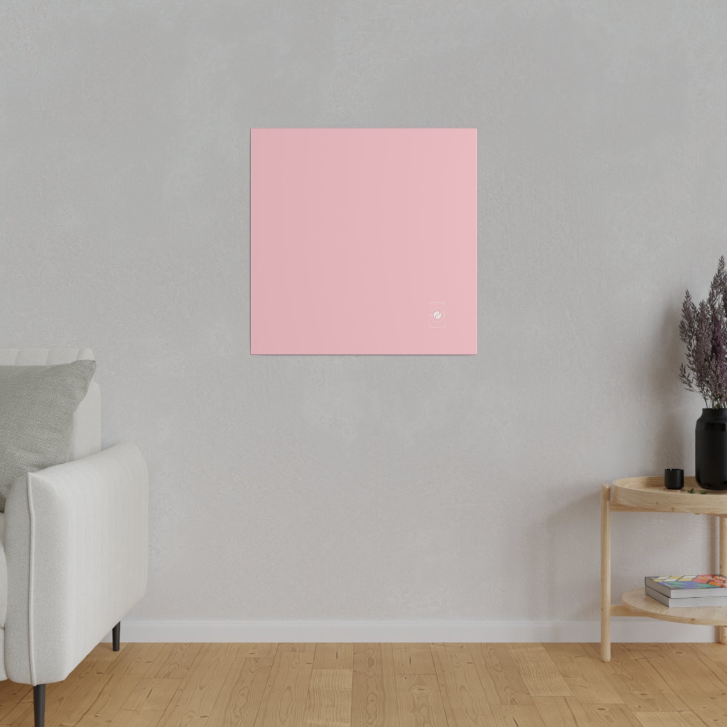 FFCCD4 Light Pink - Art Print Canvas