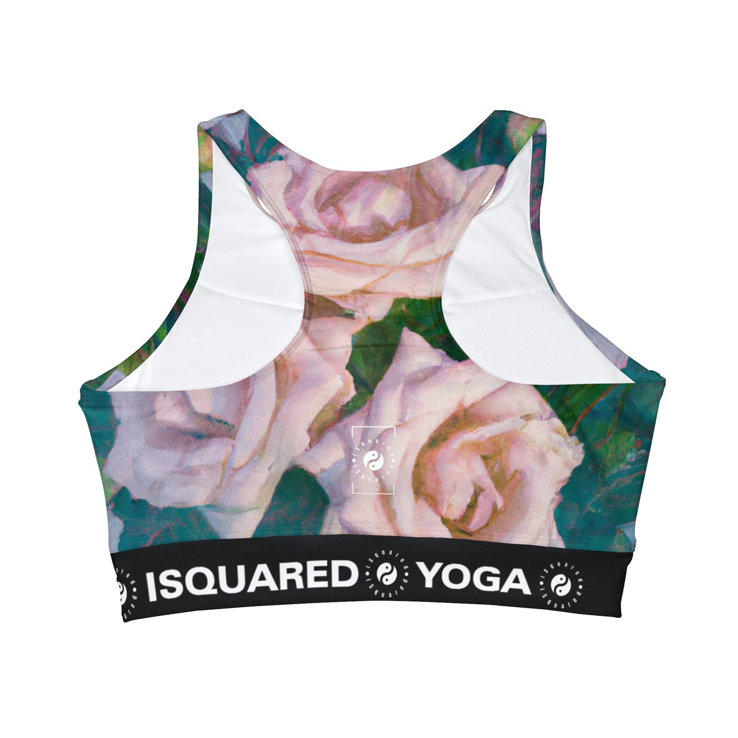 Cosmic Roses - High Neck Crop Top