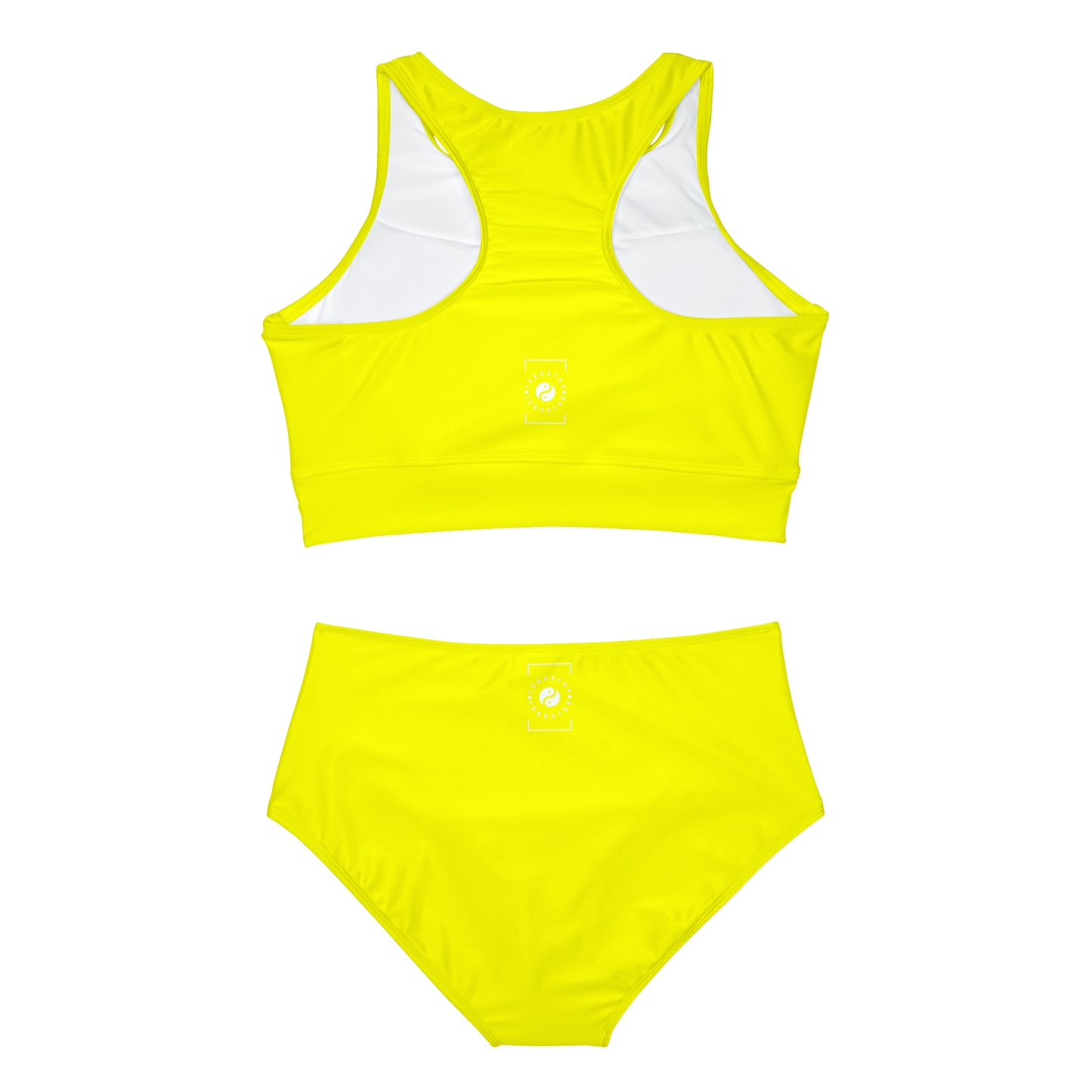 Neon Yellow FFFF00 - Hot Yoga Bikini Set