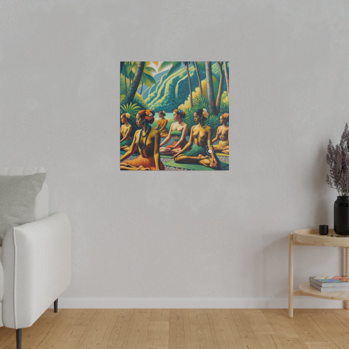 Tahitian Tranquility - Art Print Canvas