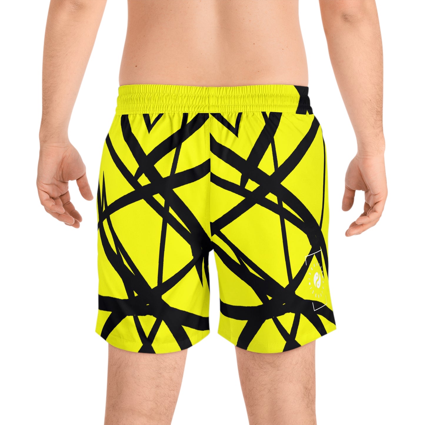 Entangled Harmony - Swim Shorts (Mid-Length) for Men