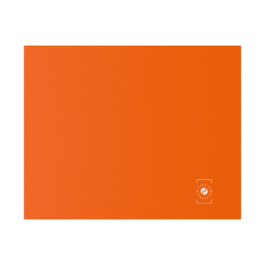 Orange fluo #FF6700 - Impression sur toile