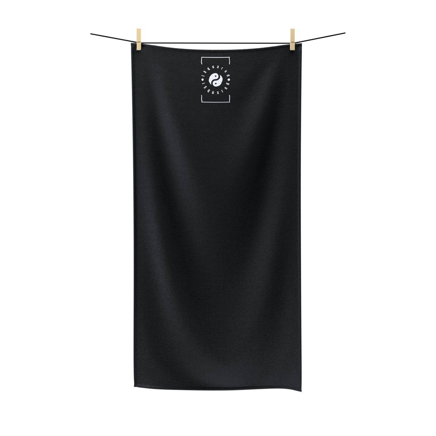 Pure Black - Serviette de yoga tout usage