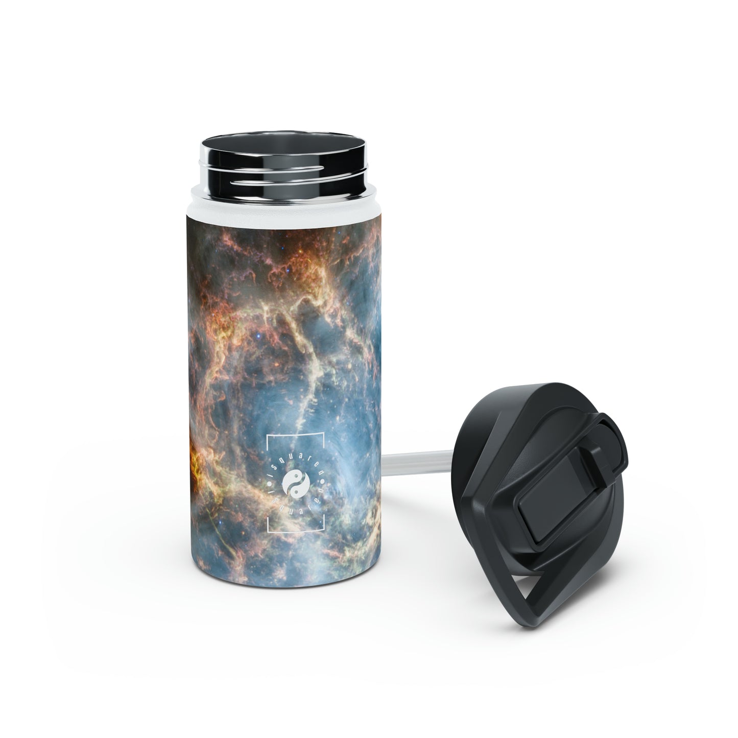 Crab Nebula (NIRCam and MIRI Image) - Water Bottle