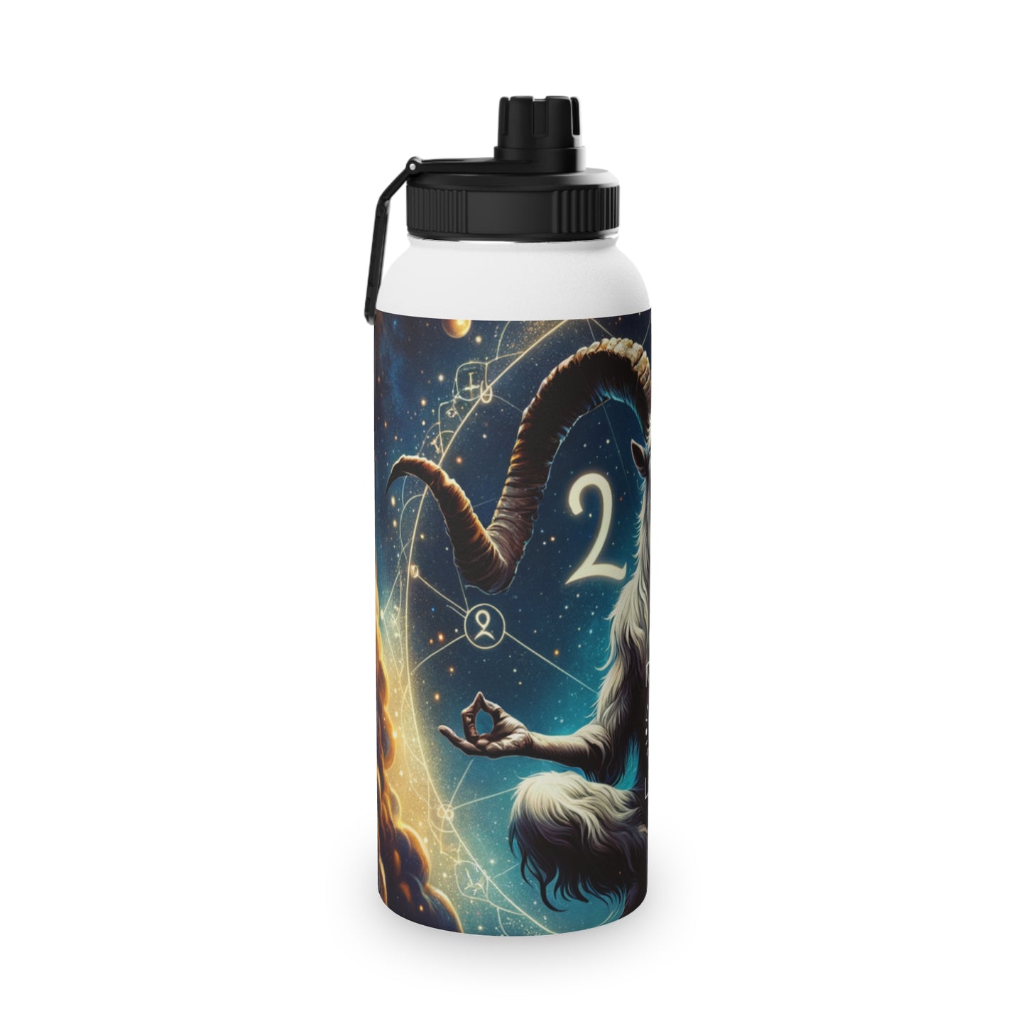 Audacious Capricorn - Sports Water Bottle