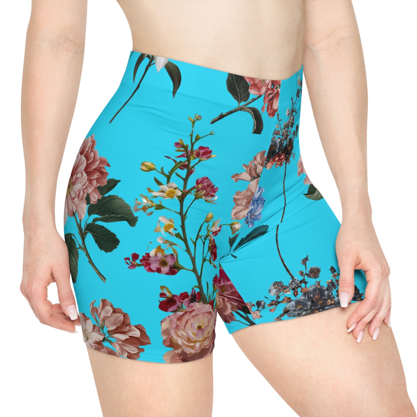 Botanicals on Azure - Hot Yoga Short