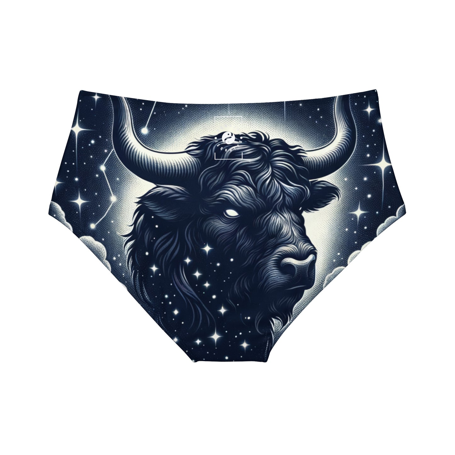 Constellation Taurine Céleste - Bas de bikini taille haute