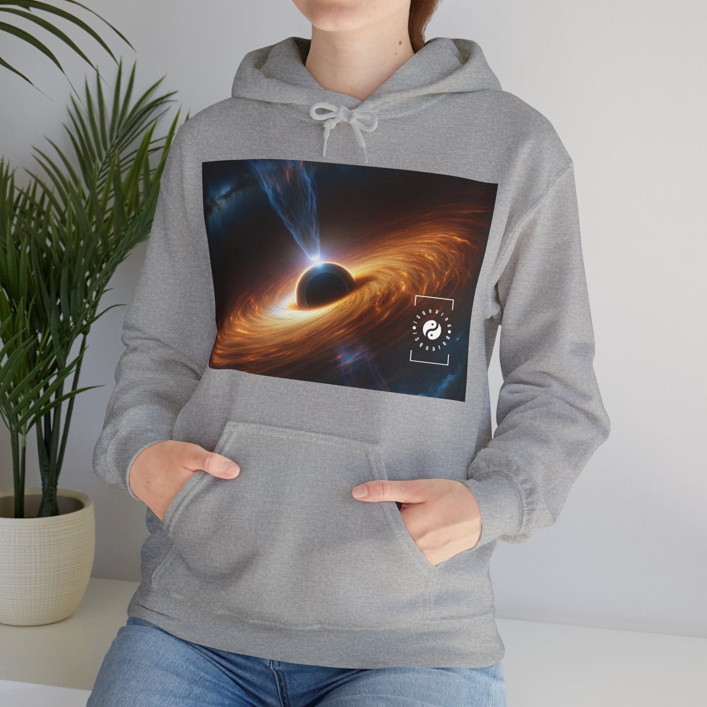 "Discs of Illumination: Black Hole Reverie" - Hoodie