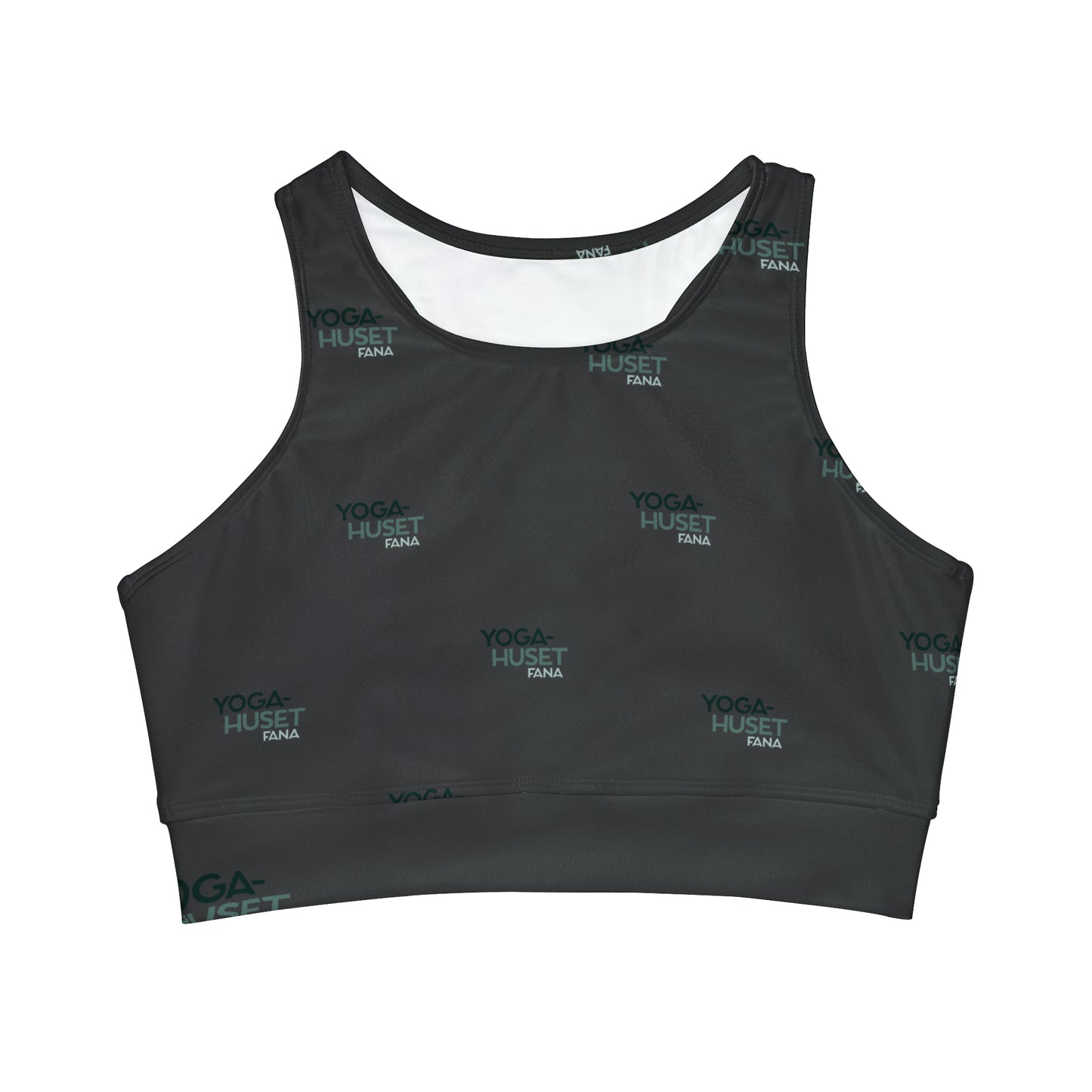 Yoga Huset Fana Collab 01 - High Neck Crop Top