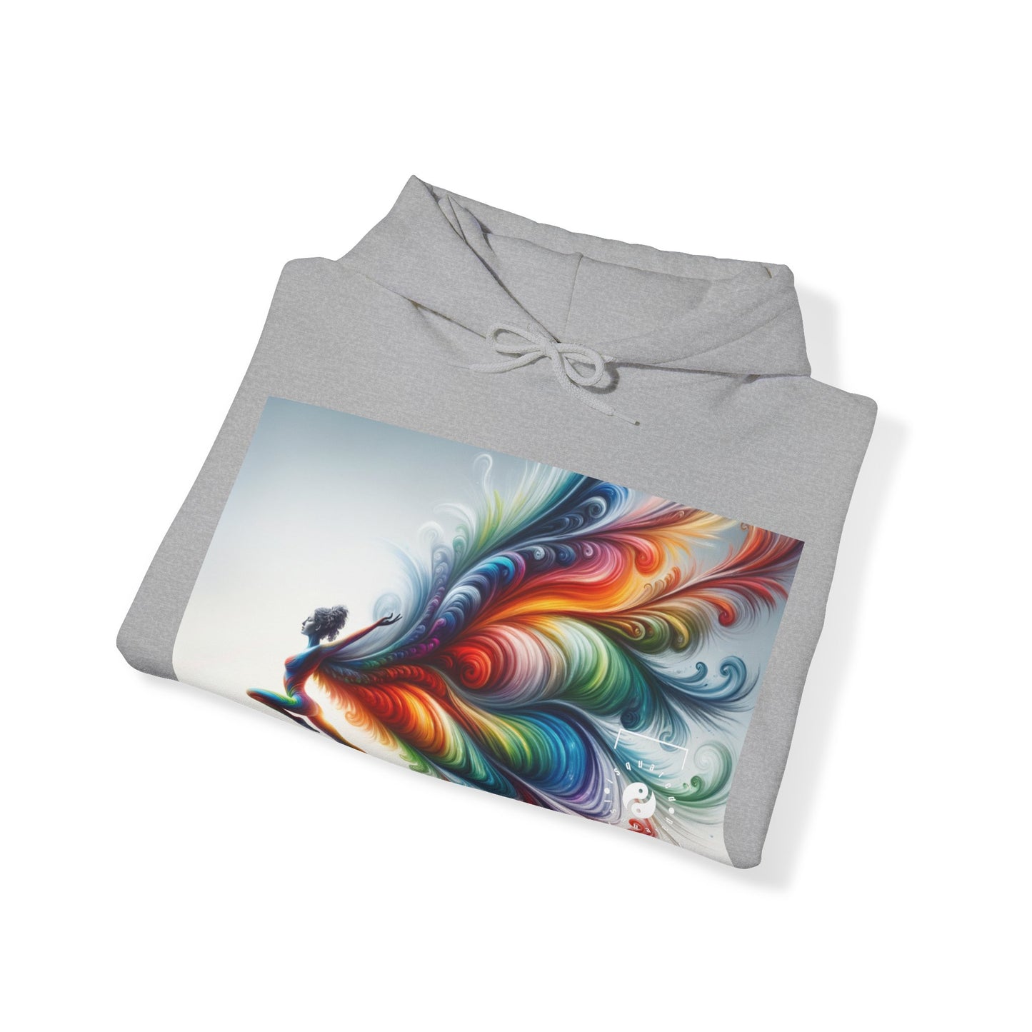 "Yogini's Rainbow Flight" - Hoodie