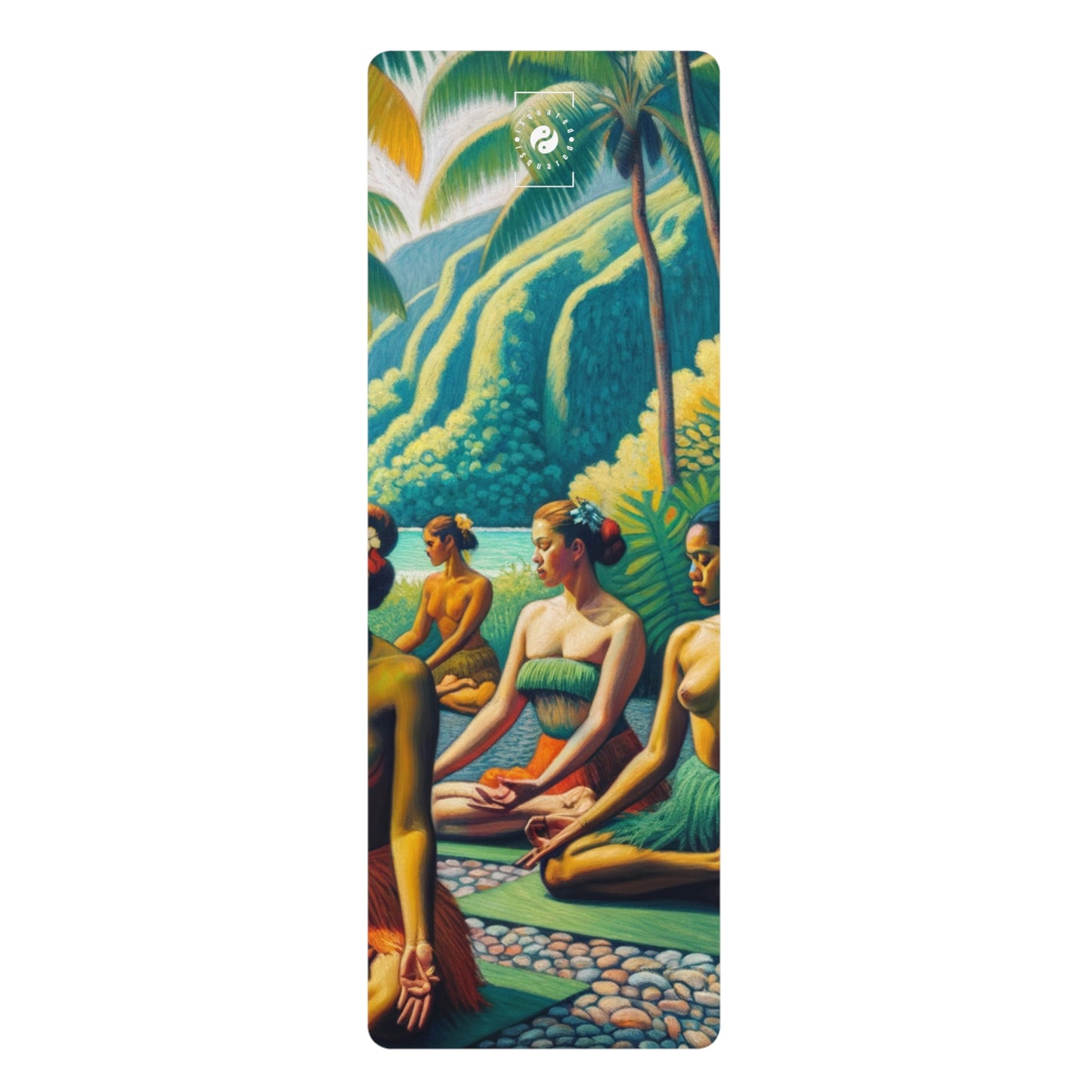 Tranquillité tahitienne - Tapis de yoga