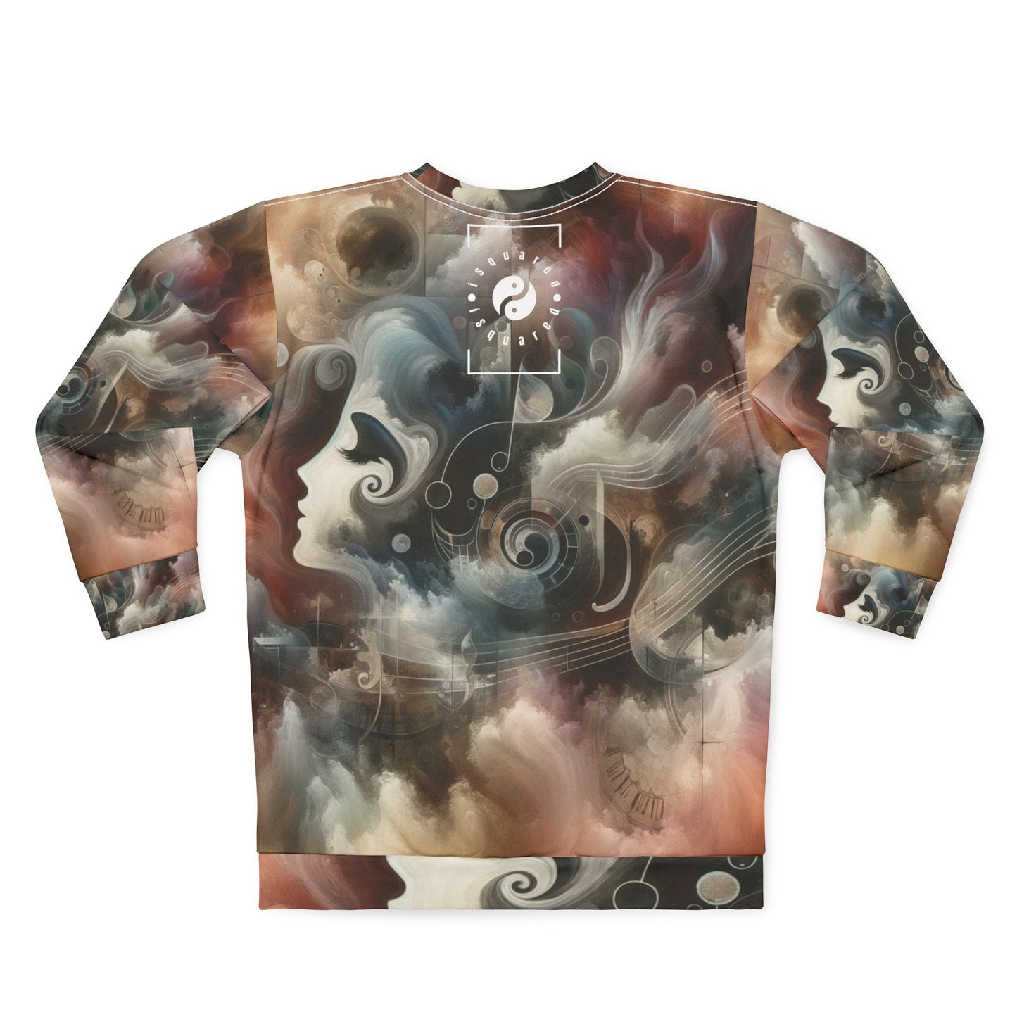 "Harmony of Descent: An Abstract Ode to La Traviata" - Unisex Sweatshirt