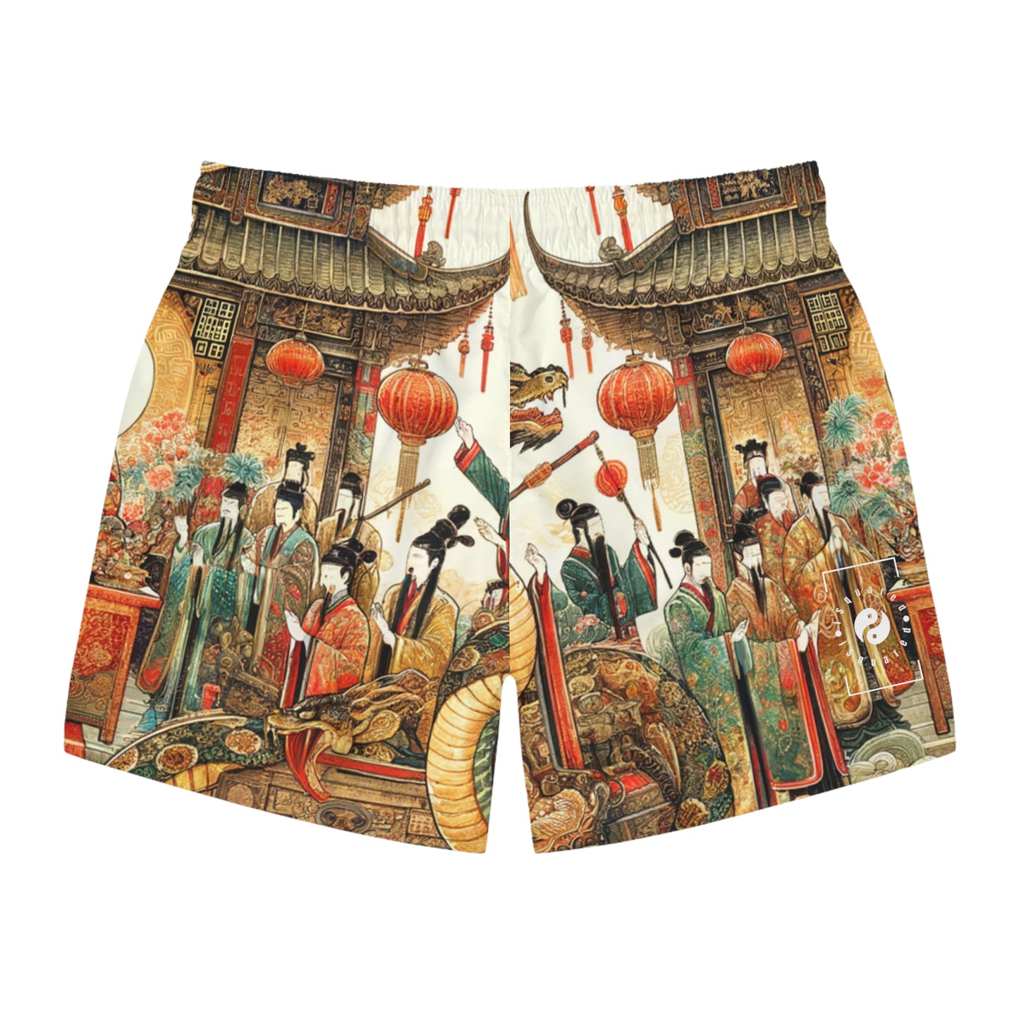 Serpent New Year - Swim Trunks for Men