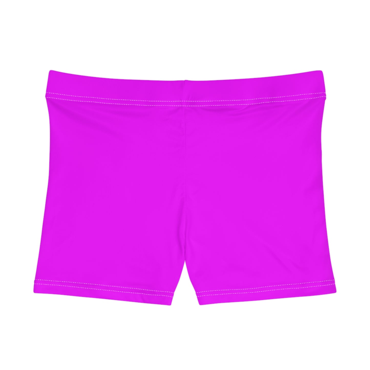 #f000ff Neon Purple - Mini Hot Yoga Short