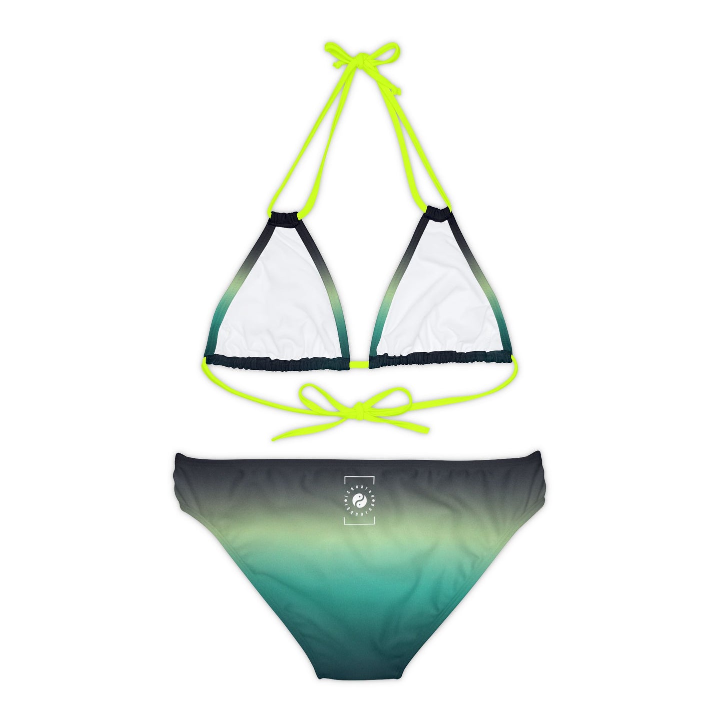 Midnight Gradients - Lace-up Bikini Set