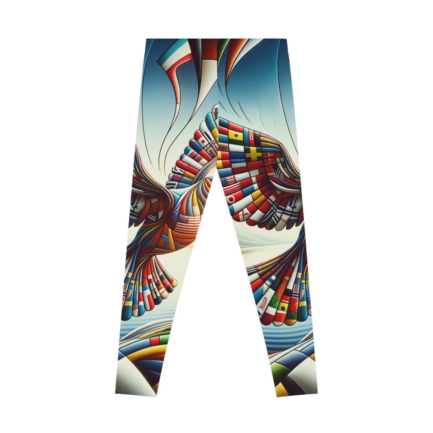 "Global Tapestry of Tranquility" - Unisex Tights