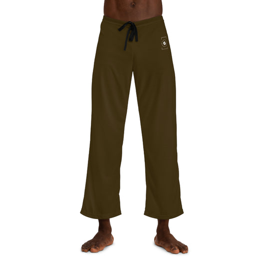 Earthy Brown - Pantalon de détente pour hommes 