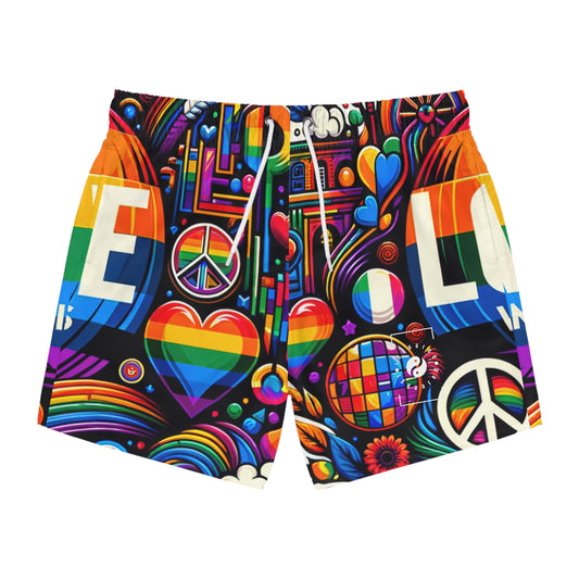 LOVE WINS - Swim Trunks for Men