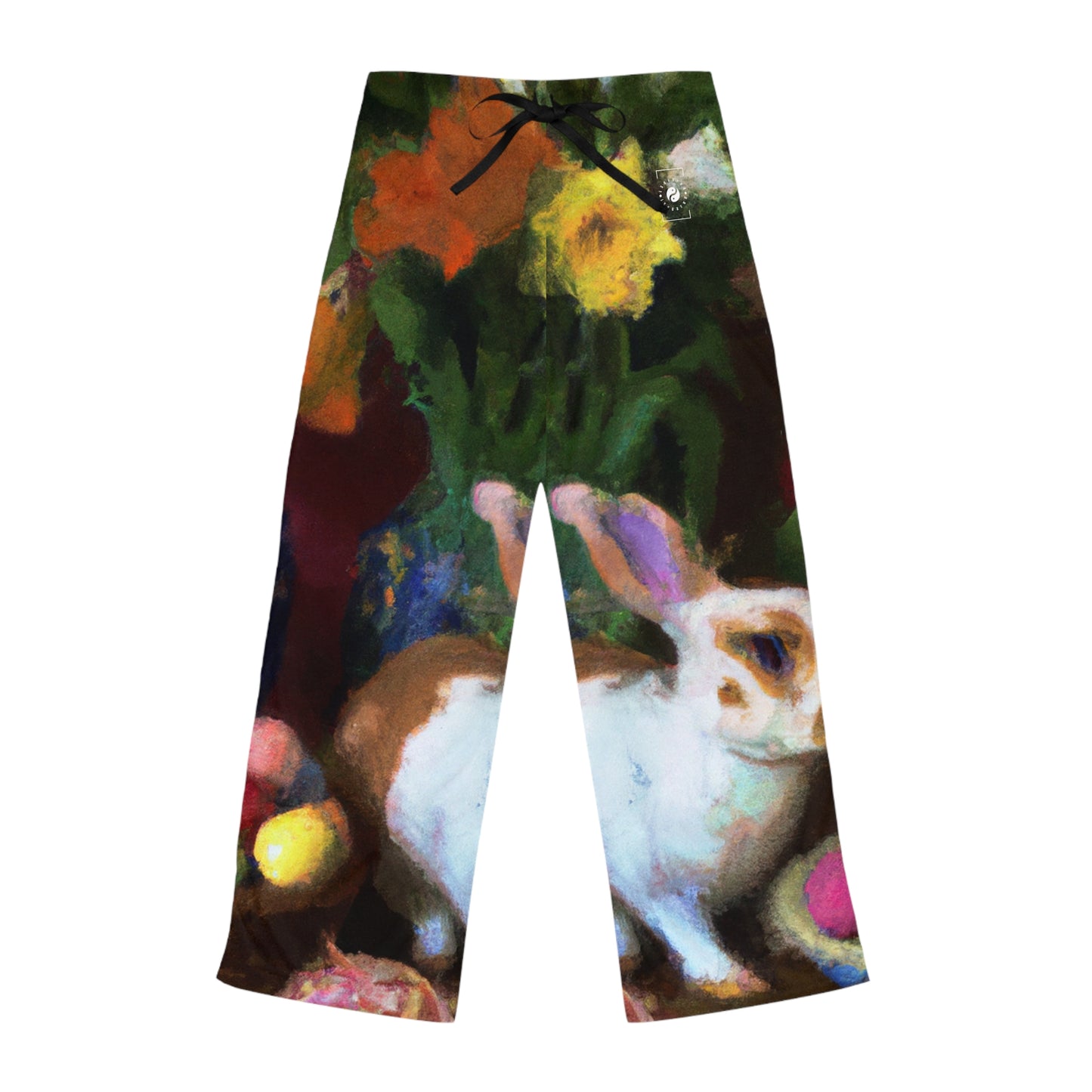 "Velveteen Aureate Easter Reverie" - Pantalon lounge femme