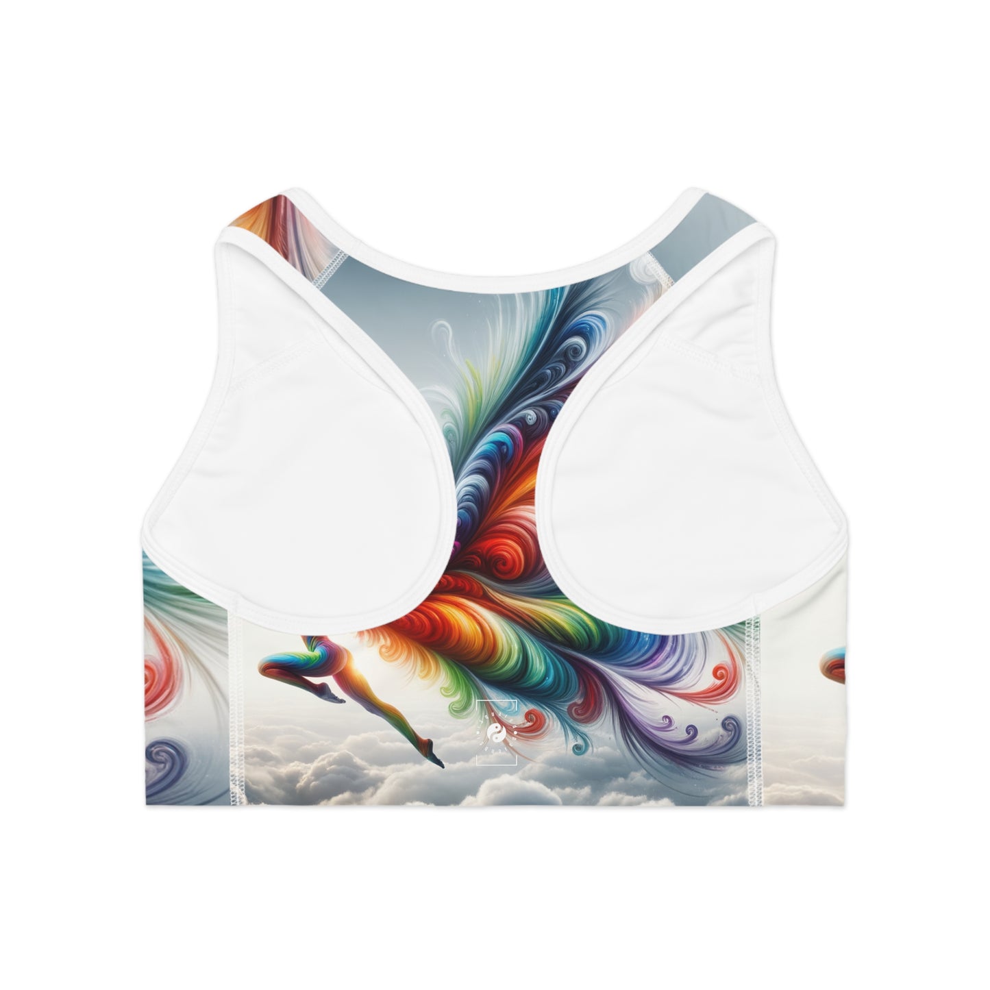 "Yogini's Rainbow Flight" - Soutien-gorge de sport haute performance