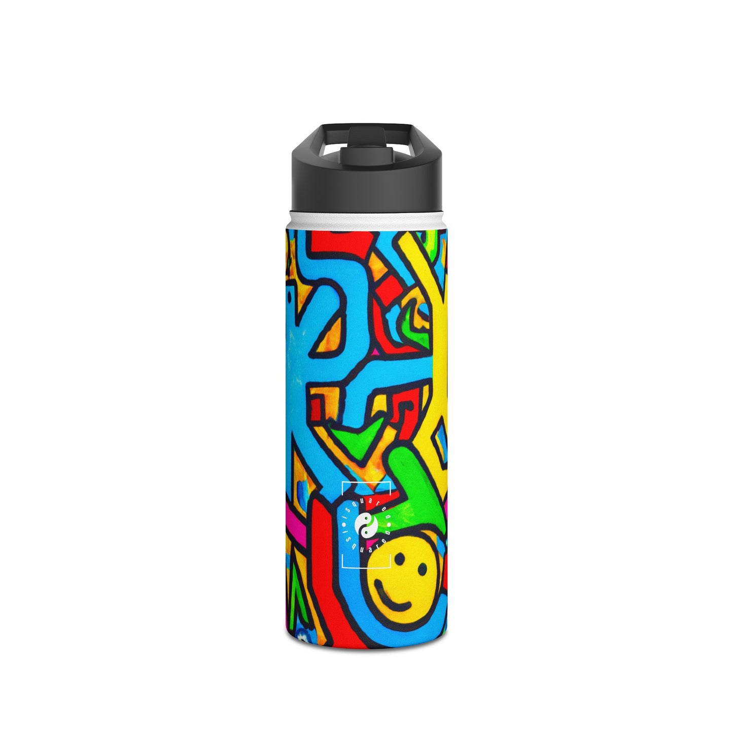 symbols of happiness - Water Bottle