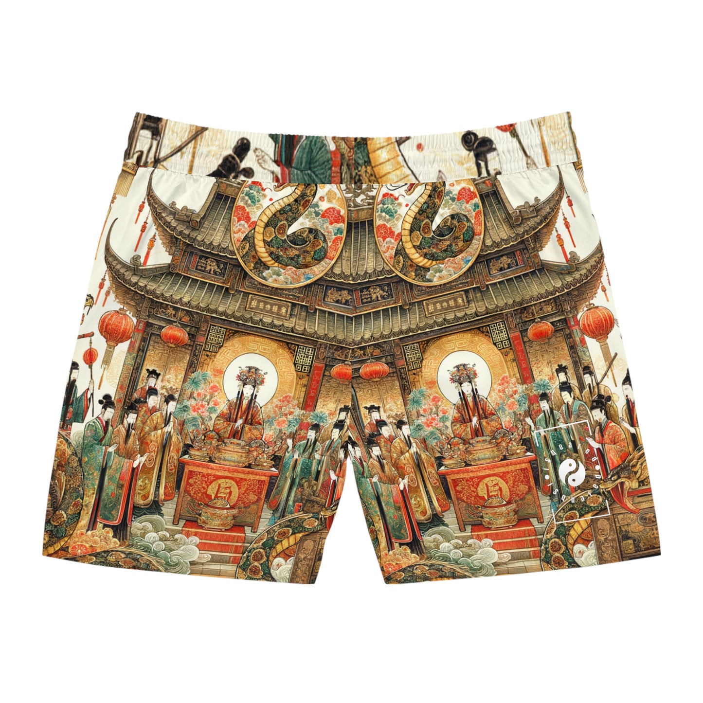 Serpent New Year - Swim Shorts (Mid-Length) for Men