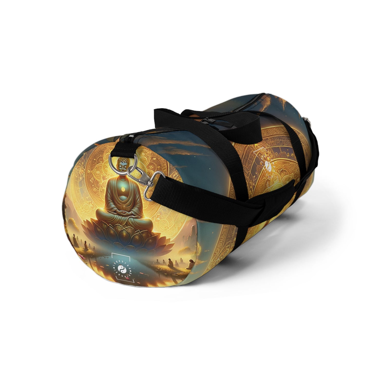 "Serenity in Transience: Illuminations of the Heart Sutra" - Duffle Bag