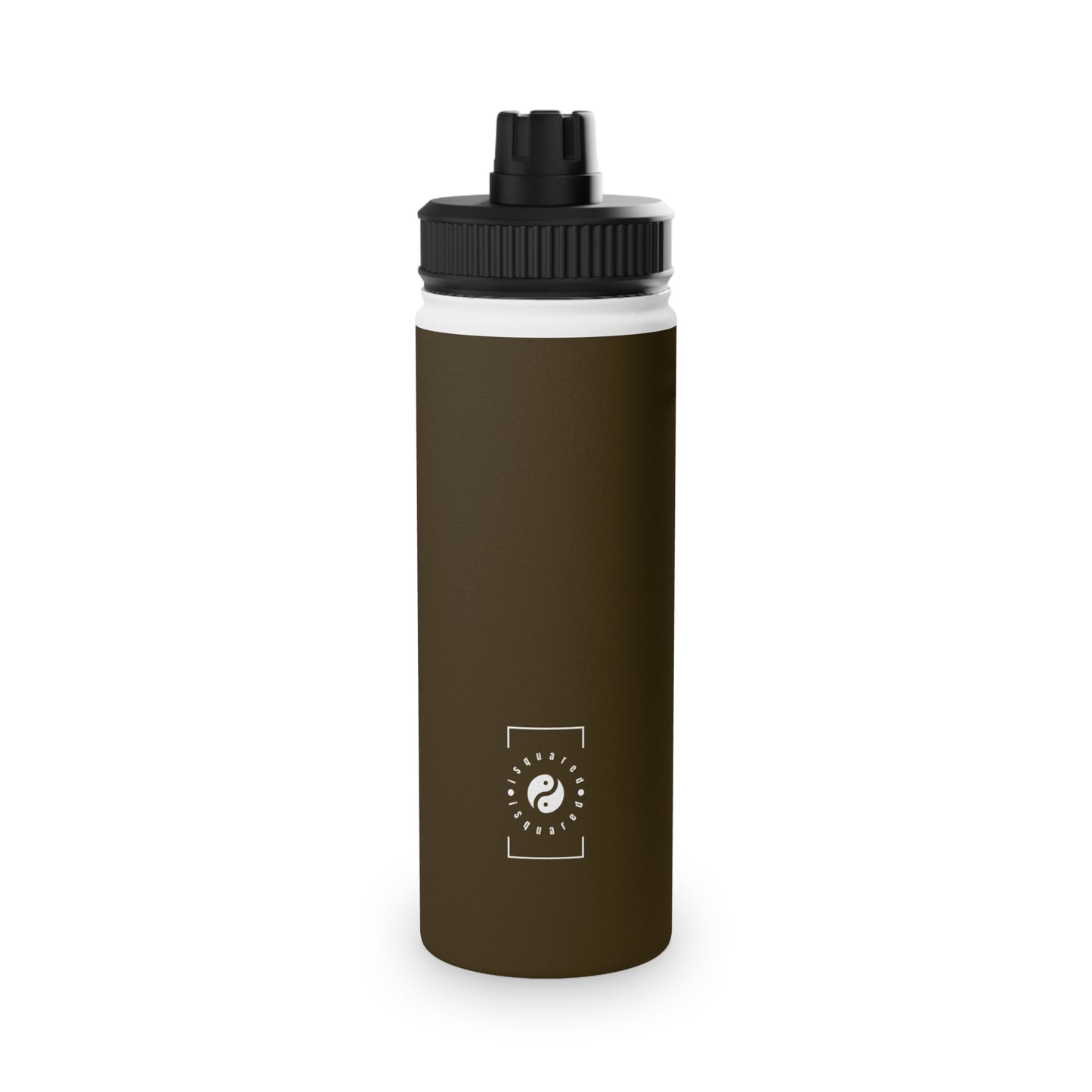 Earthy Brown - Sports Water Bottle