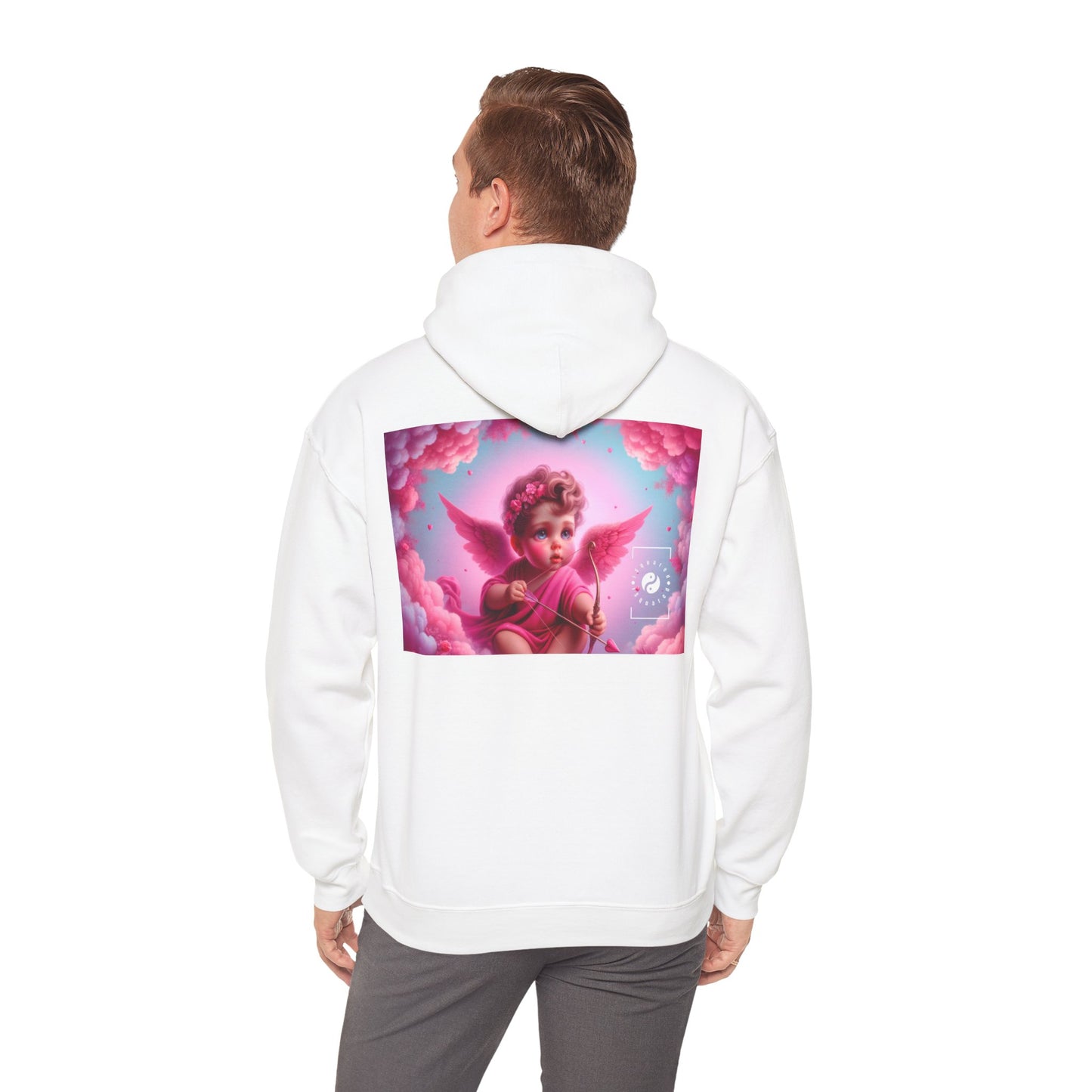 "Bold Blush: A Cupid's Love Affair" - Hoodie