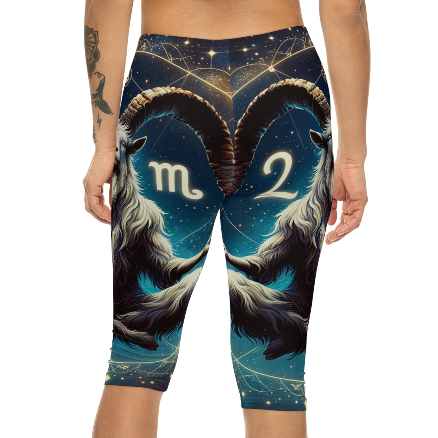 Audacious Capricorn - Capri Shorts