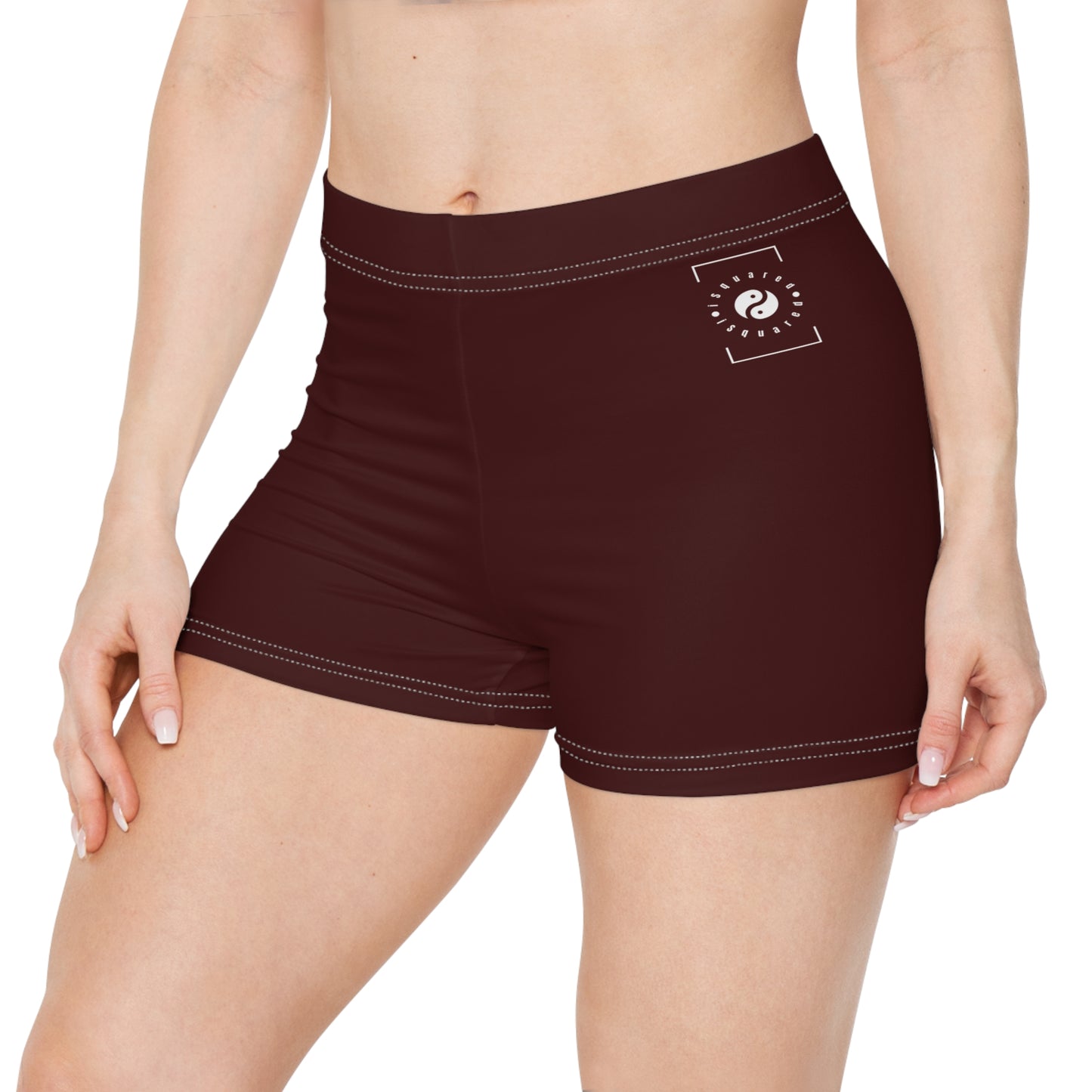 Lipstick Red - Mini Hot Yoga Short