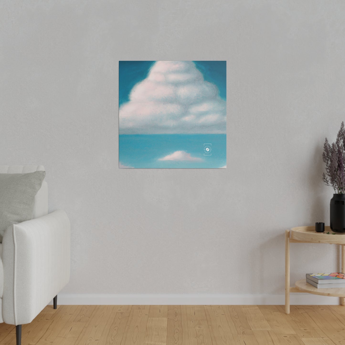 "Cloud Opera Serenity" - Art Print Canvas