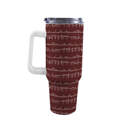 Bikram Ember - 40 Oz Insulated Tumbler (1.2L)