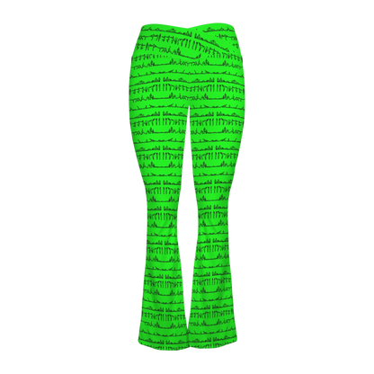 Bikram Series - Cross Waisted Flair Leggings REFINED