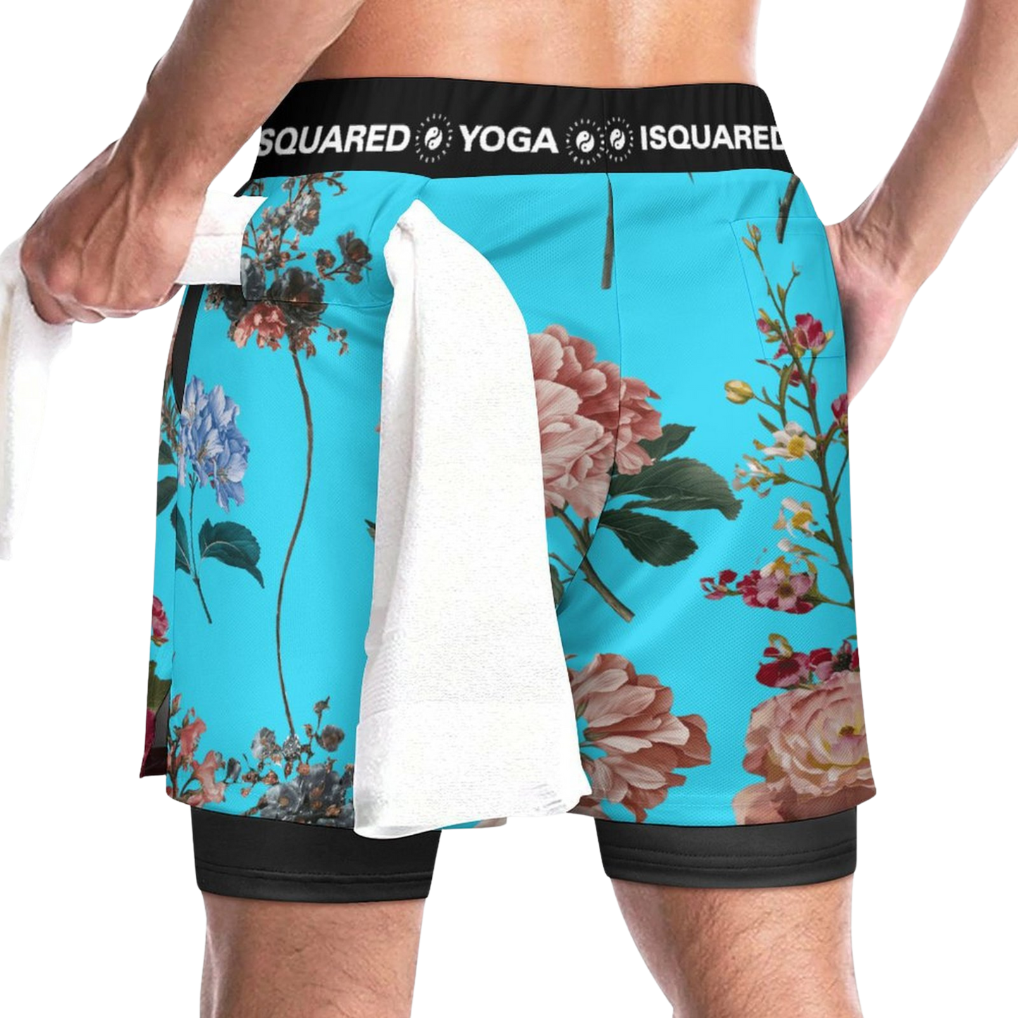 Botanicals - Comrpession Yoga Shorts