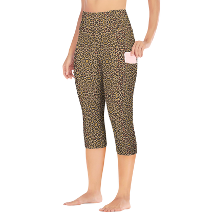 Wild Leopards - iSquared Pocket Capri