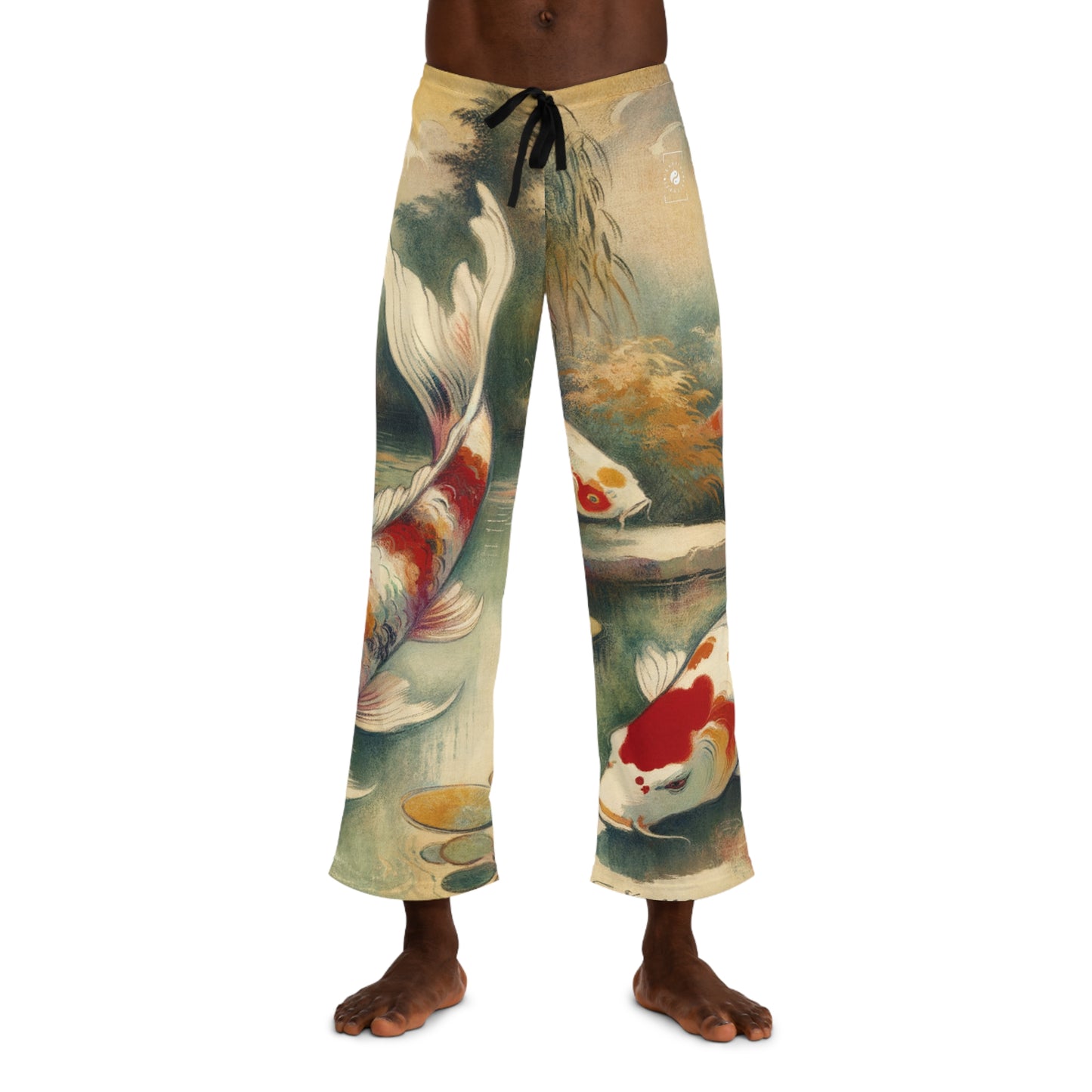 Koi Lily Pond - men's Lounge Pants