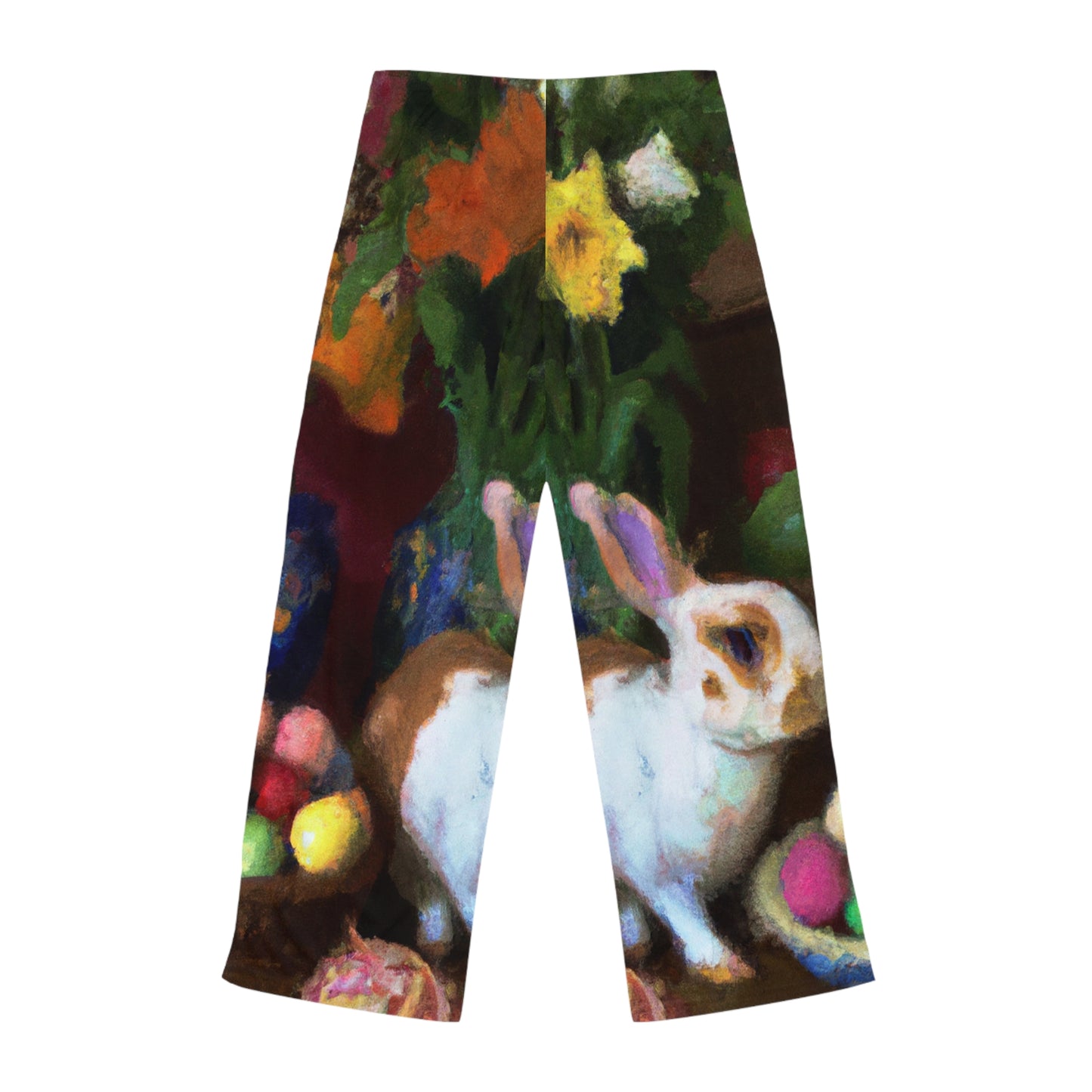 "Velveteen Aureate Easter Reverie" - Pantalon lounge femme