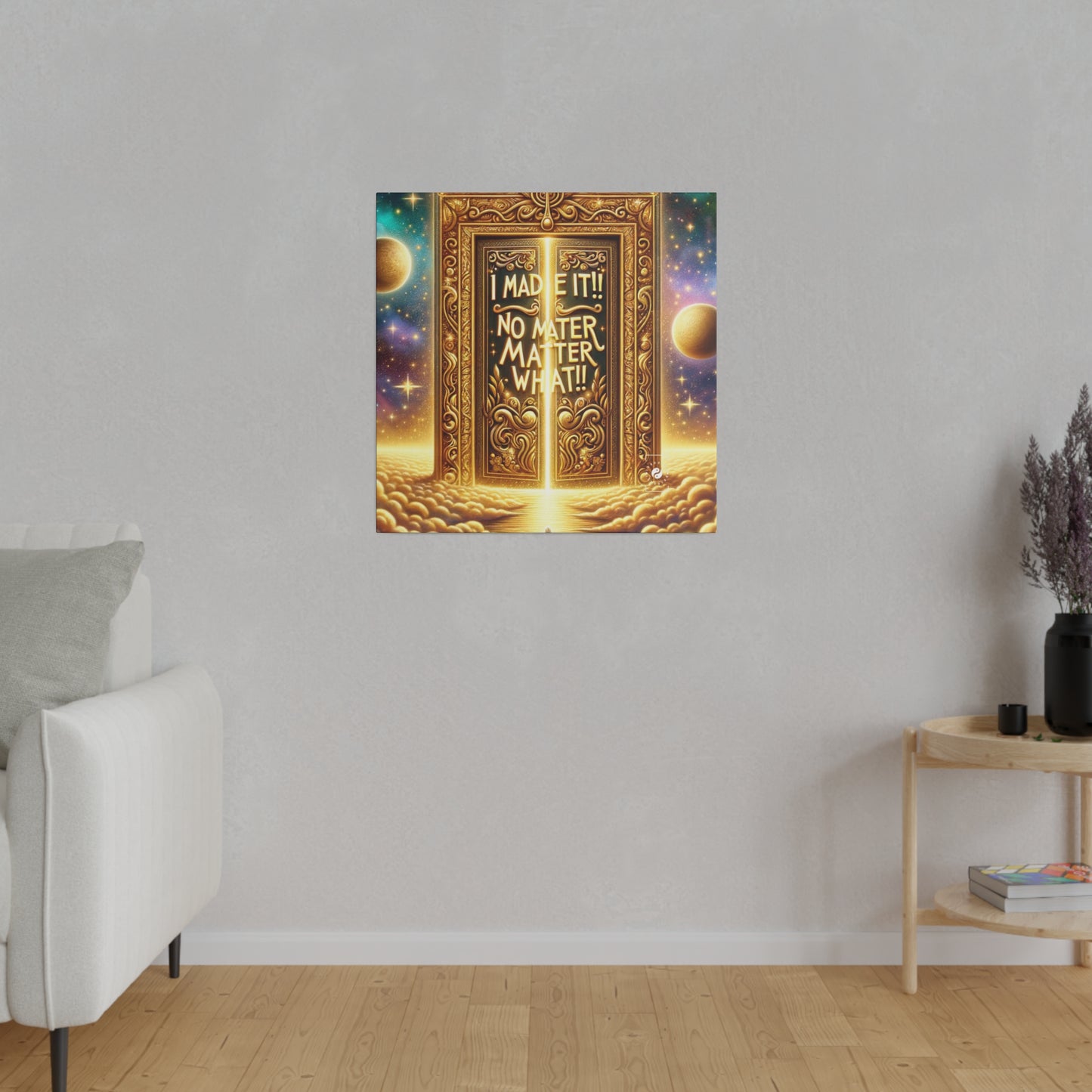 "Threshold of Perseverance" - Art Print Canvas