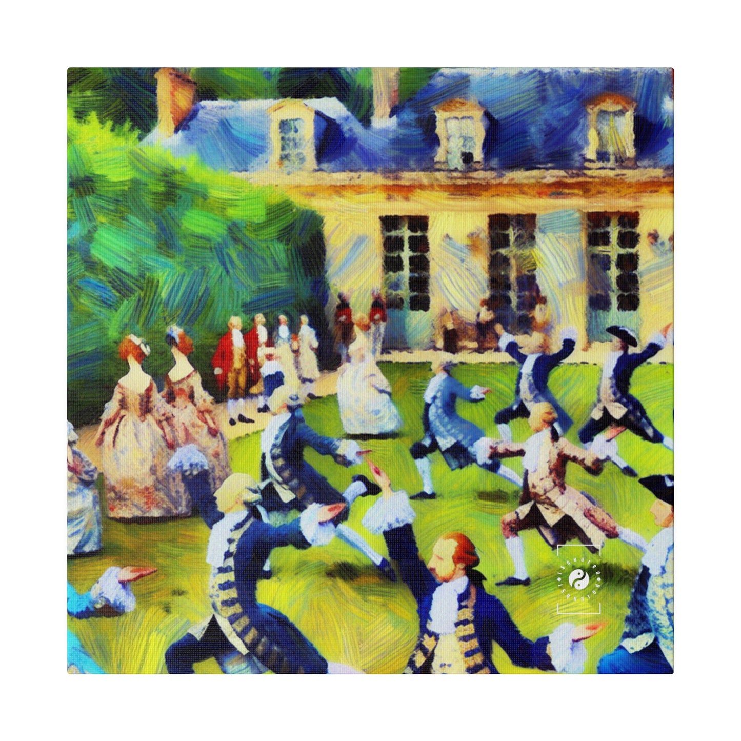 Versailles Vinyasa - Impression sur toile