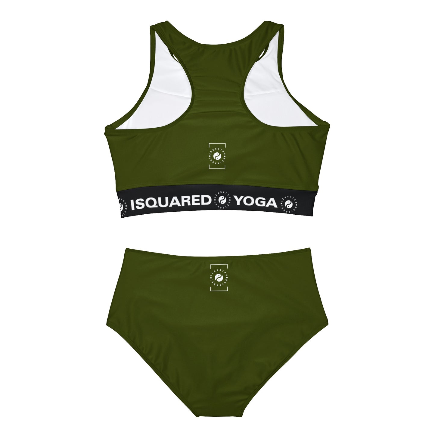 Camo Green - Ensemble de bikini de yoga chaud